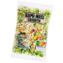 Bami-nasi groenten